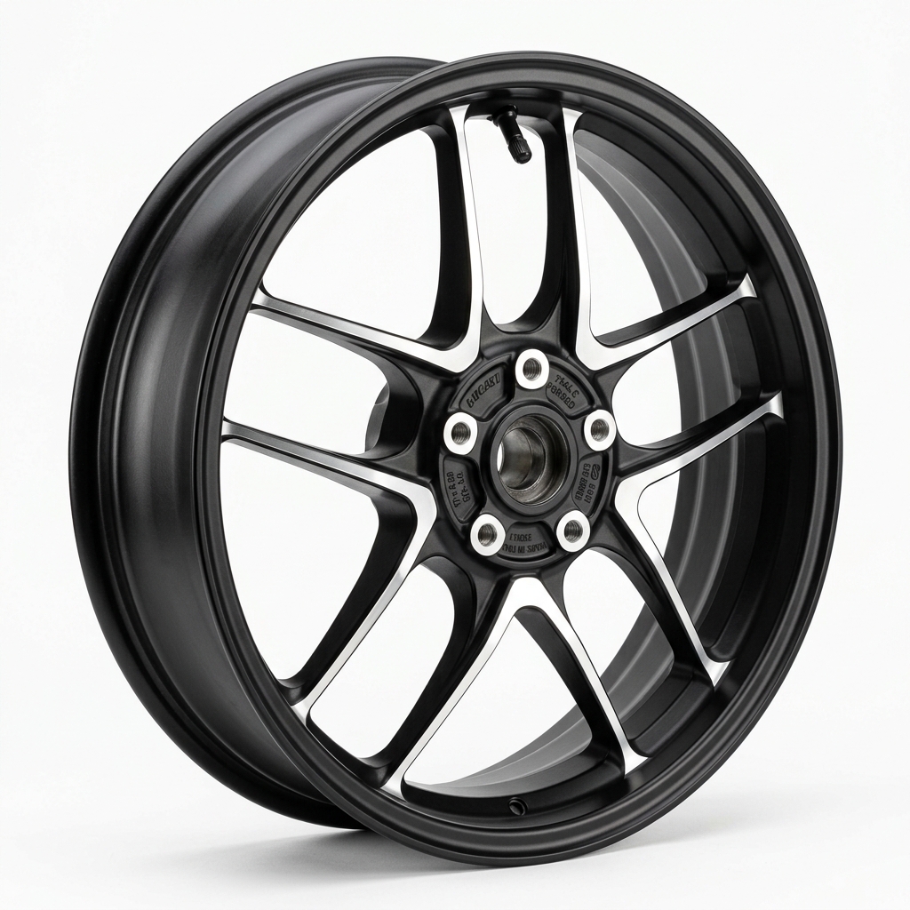 IQUBE (TVS) Genuine Aerodynamic Low-Drag Star Alloy Wheel Rim for Extended Range - TVS iQube (2.2 kWh)