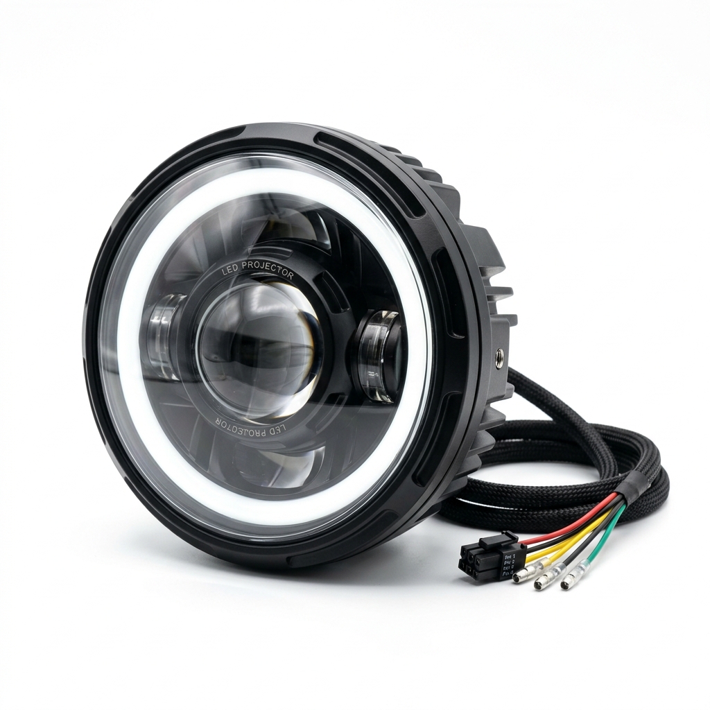 OLA Genuine Full-Spectrum Matrix LED Headlamp with Auto High-Beam Sensor - Roadster Pro (Electric)